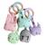 Anneau de dentition avec peluche animal Gris 5 - vertbaudet enfant 
