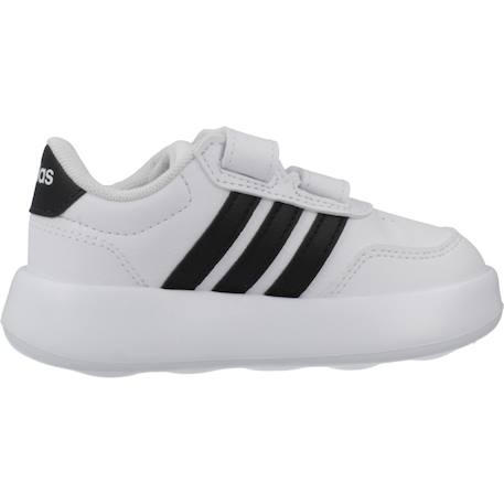 Baskets garçon en textile tennis Blanc white 1 - vertbaudet enfant 