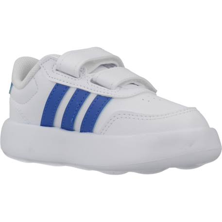Baskets garçon en textile tennis Blanc white 5 - vertbaudet enfant 