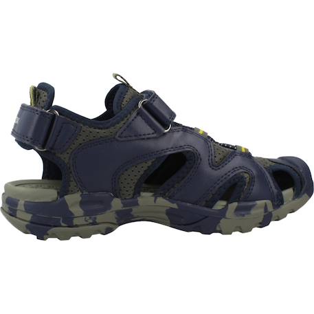 Sandales garçon modèle j borealis b Bleu+Bleu cf+Noir 7 - vertbaudet enfant 