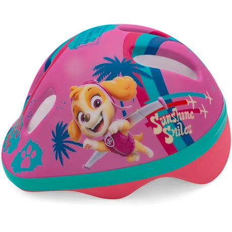 Casque vélo enfant pat patrouille Bleu/orange+Rose 8 - vertbaudet enfant 