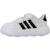 Baskets garçon en textile tennis Blanc white 2 - vertbaudet enfant 