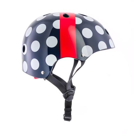 Casque velo et trottinette enfant lids polka dot Bleu/rouge 3 - vertbaudet enfant 