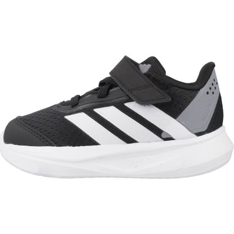 Baskets garçon en textile à scratch running Noir black 2 - vertbaudet enfant 