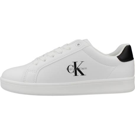 Basket garçon modèle low cut lace up sneaker Blanc 2 - vertbaudet enfant 