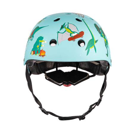 Casque velo et trottinette enfant lids dino Bleu/vert 2 - vertbaudet enfant 