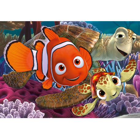 Puzzle némo le petit fugueur 2x12 pcs Bleu 4 - vertbaudet enfant 