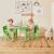 Table enfant avec 2 chaises Bleu clair et gris+Gris+Rose et gris+Vert 19 - vertbaudet enfant 