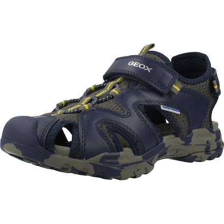 Sandales garçon modèle j borealis b Bleu+Bleu cf+Noir 10 - vertbaudet enfant 