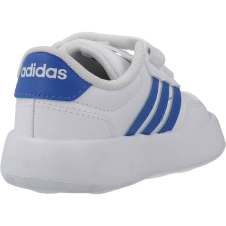 Baskets garçon en textile tennis Blanc white 3 - vertbaudet enfant 