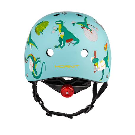 Casque velo et trottinette enfant lids dino Bleu/vert 5 - vertbaudet enfant 