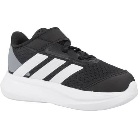 Baskets garçon en textile à scratch running Noir black 5 - vertbaudet enfant 