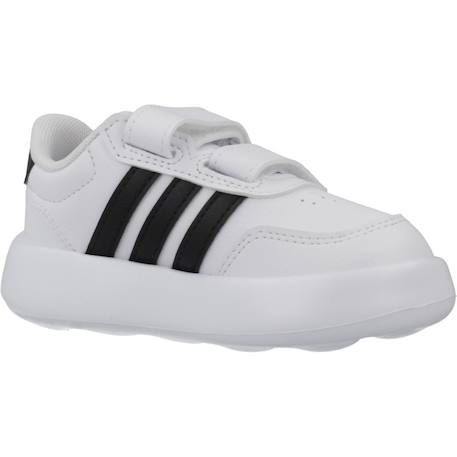 Baskets garçon en textile tennis Blanc white 5 - vertbaudet enfant 