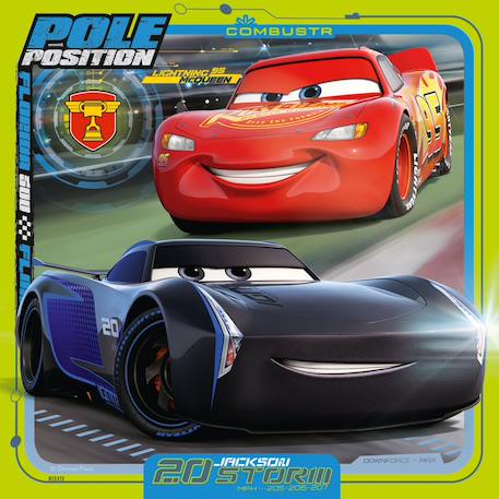 Puzzle cars les légendes de la route 3x49 pcs Rouge 5 - vertbaudet enfant 