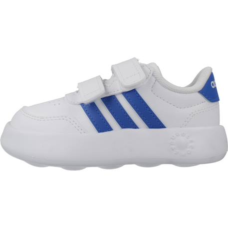 Baskets garçon en textile tennis Blanc white 2 - vertbaudet enfant 