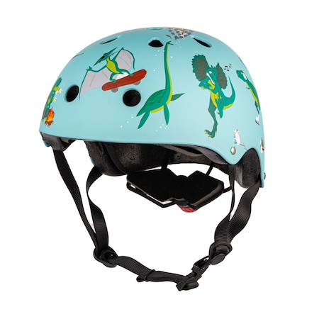 Casque velo et trottinette enfant lids dino Bleu/vert 1 - vertbaudet enfant 