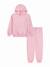 Ensemble deux pièces pour enfant sweat à capuche et pantalon Lilas+Orange+Rose moyen 7 - vertbaudet enfant 