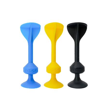 Jeu de fléchettes à ventouses starter pack Bleu/jaune 5 - vertbaudet enfant 