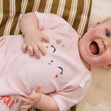 Barboteuse bébé en éponge saona Rose 6 - vertbaudet enfant 