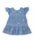 Robe pour fille en tissu en denim doux Bleu 1 - vertbaudet enfant 