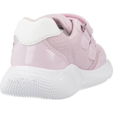 Basket fille modèle b sprintye girl Blanc c0007+Rose c0514 9 - vertbaudet enfant 