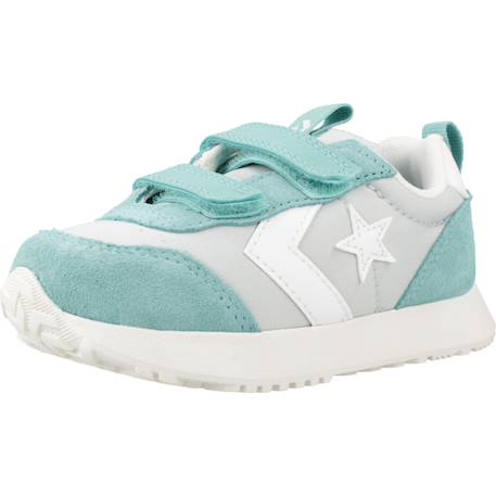 Baskets bébé garçon en cuir Bleu green 4 - vertbaudet enfant 