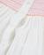 Robe fille en tissu et trame avec empiècement smocké Blanc 4 - vertbaudet enfant 