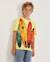 T-shirt garçon en maille avec planches de surf Jaune 1 - vertbaudet enfant 