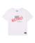 T-shirt garçon en maille avec imprimé sur le devant Blanc 2 - vertbaudet enfant 
