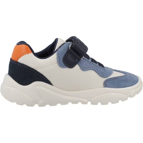 Basket garçon modèle b ciufciuf Bleu+Jaune 1 - vertbaudet enfant 