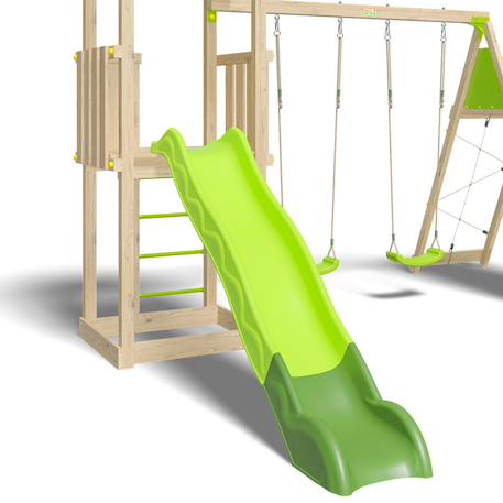 Aire de jeux 2,20 m olympia xperience - 9 enfants Bois 3 - vertbaudet enfant 