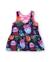 Robe fille en maille avec finitions contrastées Bleu 3 - vertbaudet enfant 