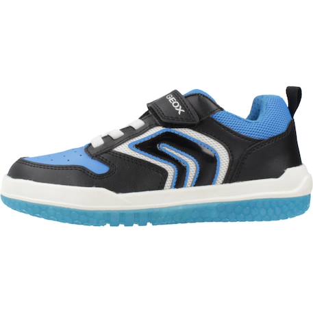 Basket garçon modèle j buzzerlight boy Bleu c0035+Bleu c0749 2 - vertbaudet enfant 