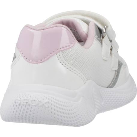 Basket fille modèle b sprintye girl Blanc c0007+Rose c0514 3 - vertbaudet enfant 