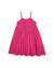 Robe fille unie avec un grand nœud Rose 1 - vertbaudet enfant 