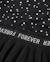 Robe fille en maille avec applications brillantes Noir 5 - vertbaudet enfant 