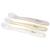 Lot de 3 cuillères bébé en silicone Beige 1 - vertbaudet enfant 