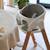 Chaise haute évolutive bébé en bois grow with me Blanc+Gris 3 - vertbaudet enfant 