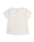 T-shirt fille en maille avec imprimé doré Blanc 3 - vertbaudet enfant 
