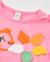 Robe fille en maille avec graphisme dinosaure Rose 3 - vertbaudet enfant 