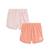 Lot de 2 shorts enfant en éponge honfleur Corail 2 - vertbaudet enfant 