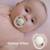 Lot de 2 sucettes bébé dynamique phosphorescente - prime glow Beige 4 - vertbaudet enfant 