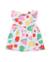 Robe bébé en tricot avec bloomer et motif fruits Blanc 2 - vertbaudet enfant 