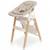 Pack chaise haute et transat évolutif shady grey Pure white, blanc+Shady gray, gris 1 - vertbaudet enfant 