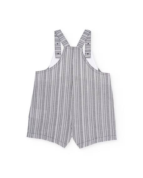 Ensemble en tricot pour bébé à rayures Gris 6 - vertbaudet enfant 