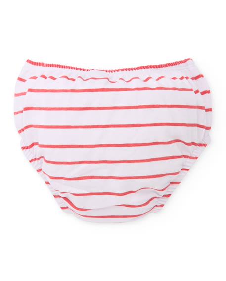 Robe en tricot pour bébé avec poche fraise Rouge 5 - vertbaudet enfant 