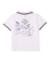 Polo garçon en maille avec liserés contrastés Blanc 4 - vertbaudet enfant 