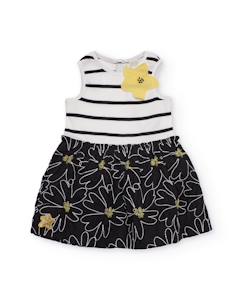Robe en maille pour fille à rayures  - vertbaudet enfant