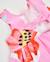 Robe fille en maille avec imprimé grandes fleurs Rose 4 - vertbaudet enfant 