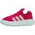 Baskets fille en textile confort Rose pink 2 - vertbaudet enfant 